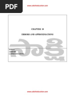 10 01 Errors Approximations PDF