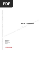 Java Se7 Fundamentals Ag Net Beans Applications Software