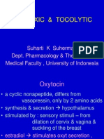 Oxytoxic & Tocolytic