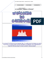 About Cambodia