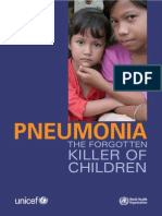 Pneumonia The Forgotten Killer of Children