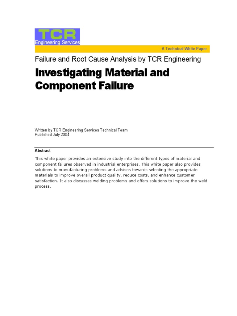 Failure Analysis PDF