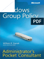 Windows Group Policy Pocket Administrator PDF