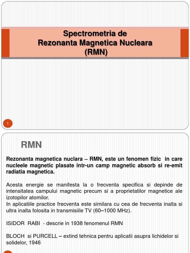 Curs RMN | PDF