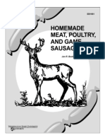 Home Made Meat Poultry and Game Sausages 2003 PDF