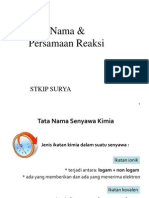 Tata Nama Dan Perhitungan Kimia - Lebih Lengkap PDF