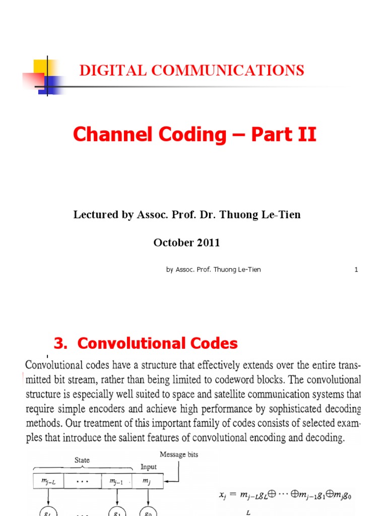 Convolutional Codes and Turbo Codes: An In-Depth Review of Channel ...