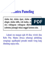 Mantra Pameling PDF