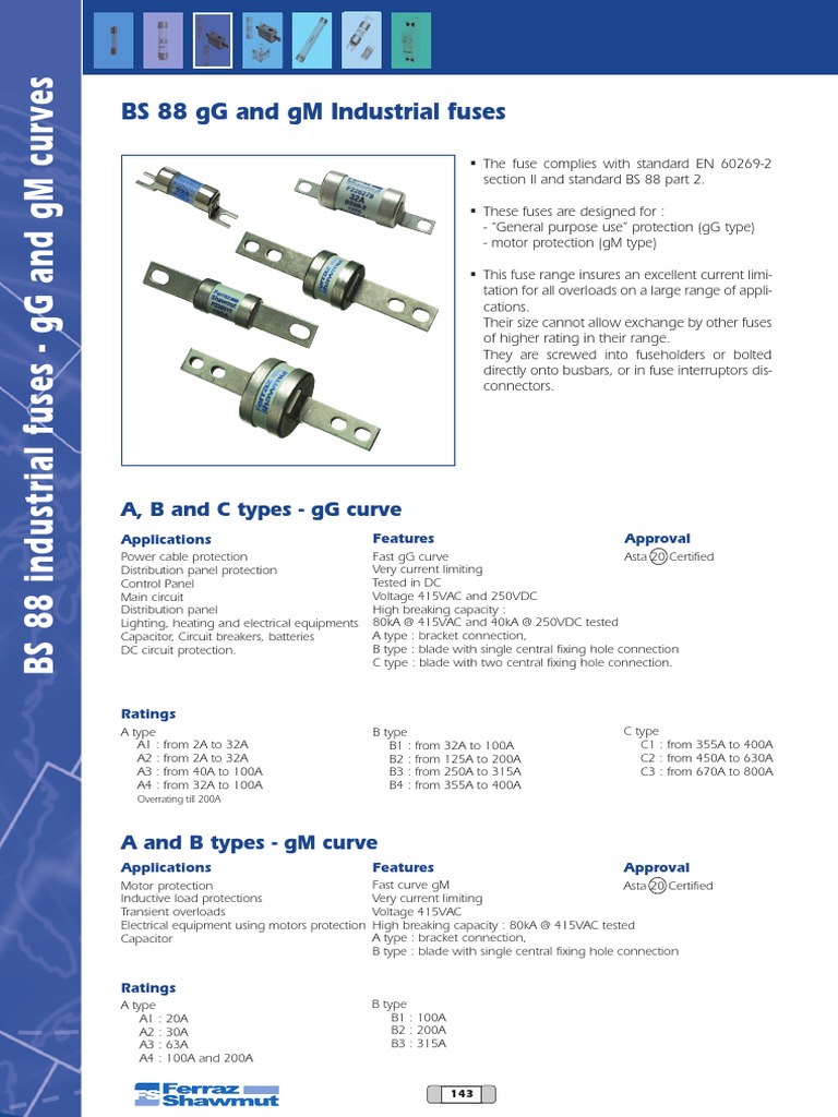 BS88.pdf Fuse (Electrical) Electrical Engineering