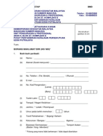 Borang Maklumat Diri PDF