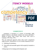 Competency Mapping Models