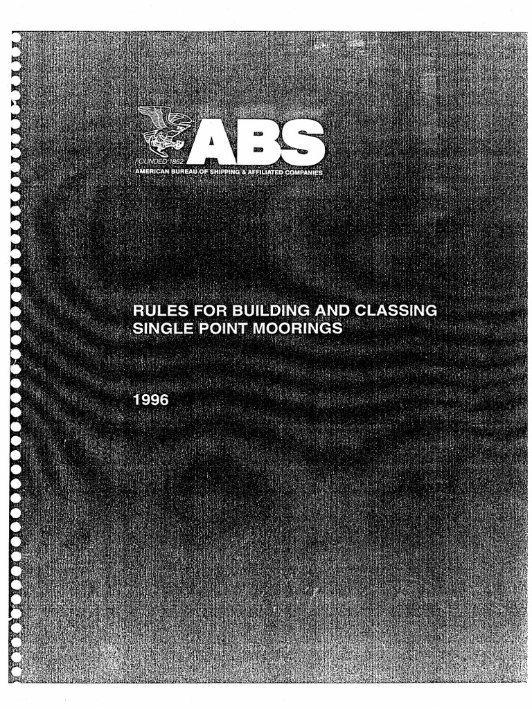 ABS Rules For Building and Classing | PDF