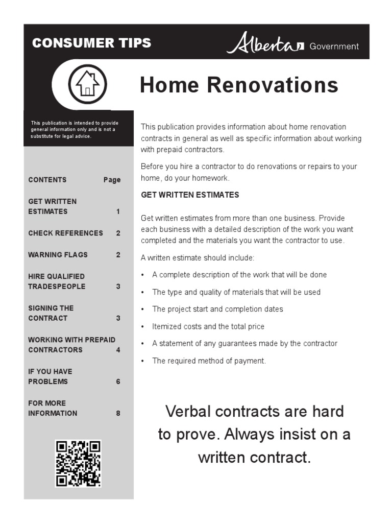 Home Renovations General Contractor Insurance