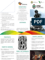 Triptico Filosofia