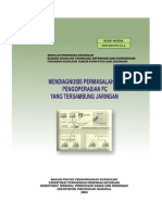 11. Mendiagnosis Permasalahan Pengoperasian PC yang Tersambung Jaringan