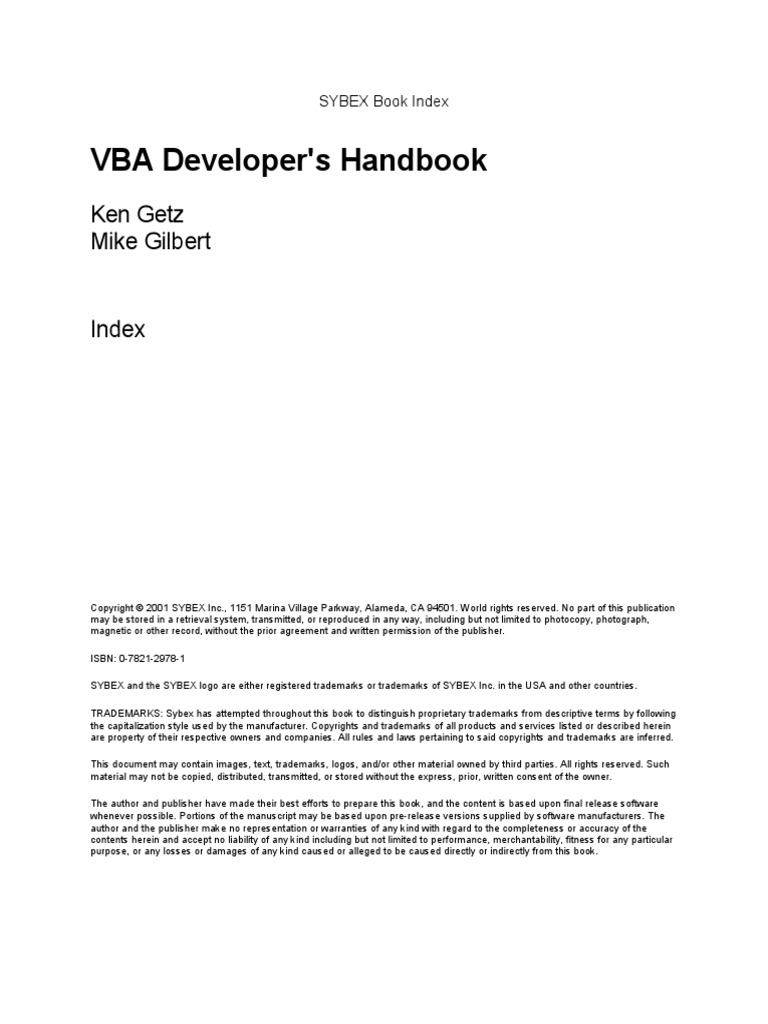 2978idx PDF | PDF | Component Object Model | Class (Computer Programming)