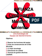 Curso Confianza Centrada Mantenimiento