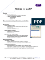 FEM Utilities For CATIA Spec Sheet