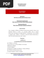 programa de historia das relaçoes internacionais