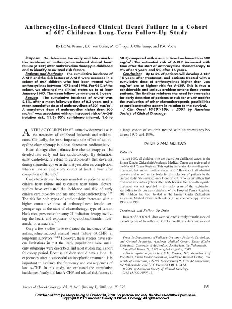 Contoh Jurnal Case Control | PDF | Chemotherapy | Leukemia