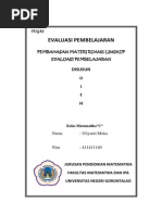 Makalah Evaluasi Pembelajaran Pdf