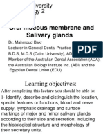 5- Oral Mucosa and Salivary Glands (Mahmoud Bakr)