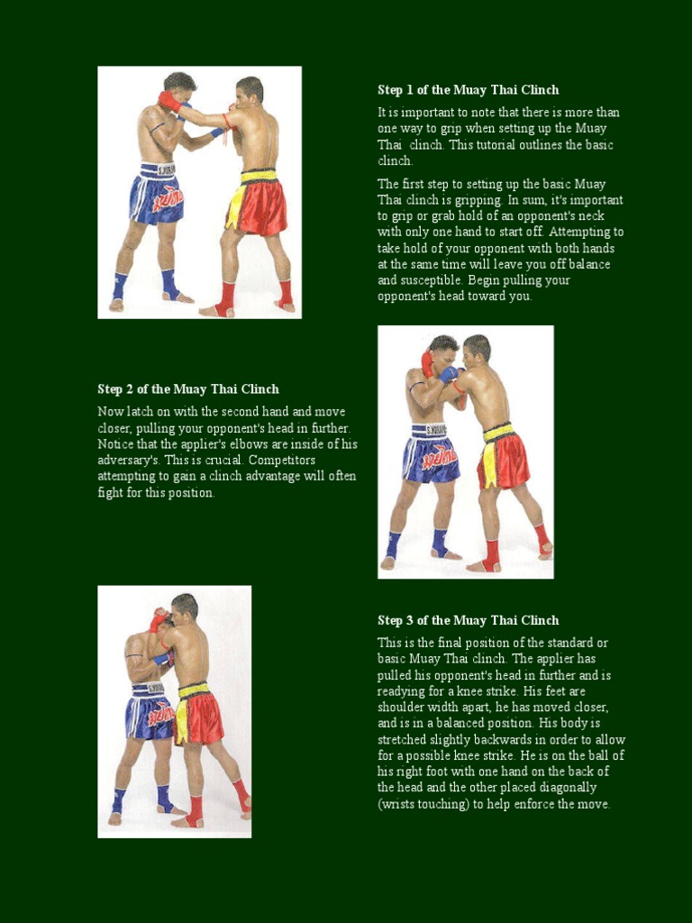 4 Essential Tips For The Muay Thai Clinch