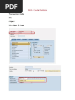 SAP HCM - Create Positions.doc