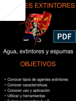 Agentes Extintores