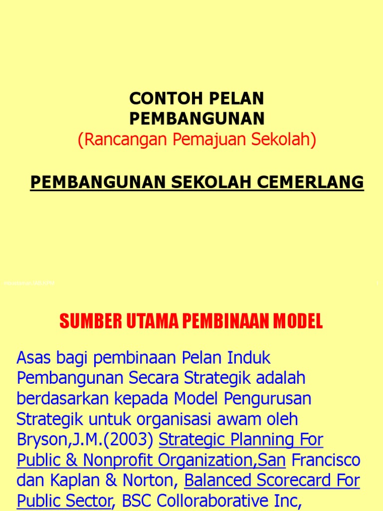 Contoh Perancangan Strategik Sekolah Iab Pdf
