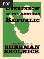 Overthrow of the American Republic - Sherman Skolnick.pdf