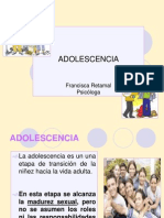 ETAPA ADOLESCENCIA 2012