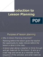 WK 17 Introduction To Lesson Planning