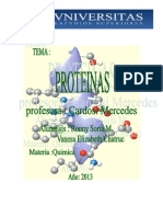 Proteinas 2013