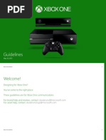 XboxOneBrandGuidelines052013 PDF