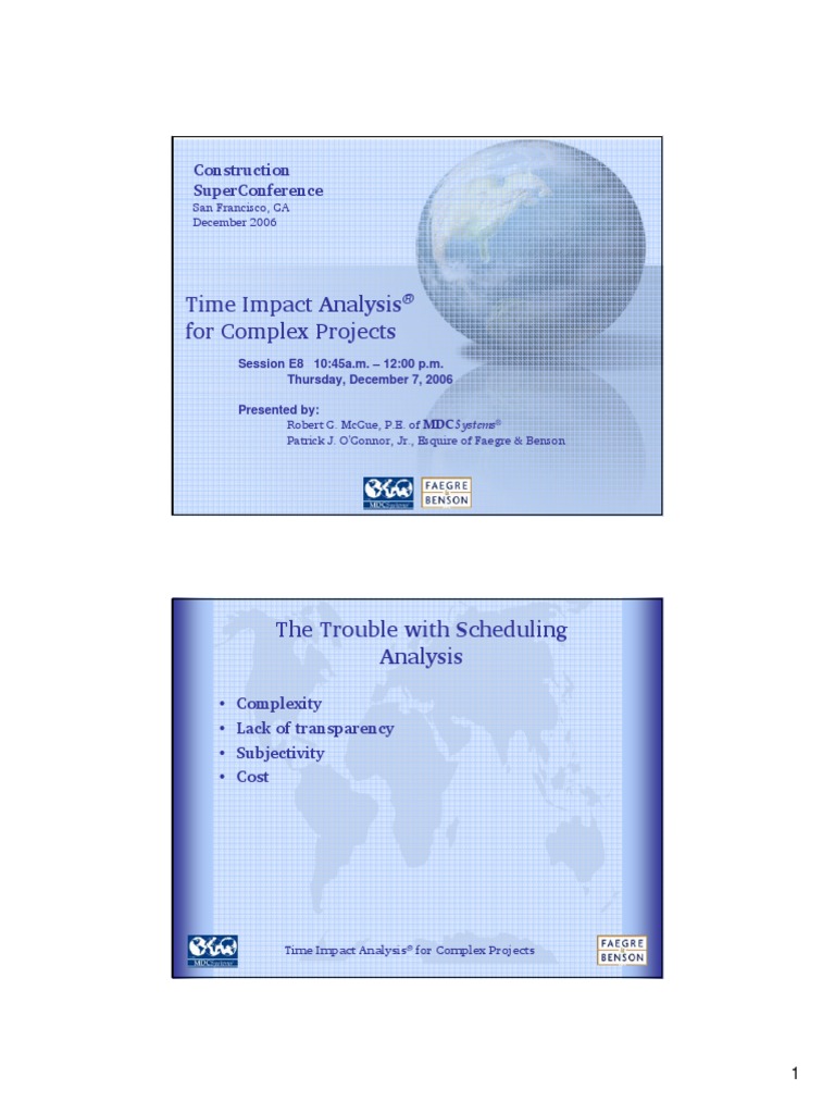 Final Time Impact Analysis For Complex Projects PDF | PDF | Oil ...
