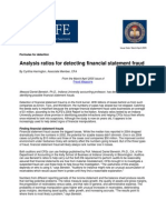 ACFE Article Formulas for Detection Analysis