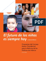 Informe Del Consejo Asesor Presidencial de Infancia - El Futuro