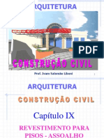 Cap. IX - Revest. Com Assoalho