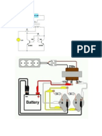 Skema Rangkaian Inverter Sederhana 12v Ke 220V Menggunakan Transistor