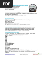 12VDC Digital Timer Instruction Manual.15163611