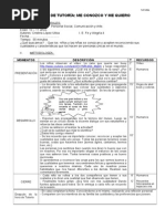 TUTORÍA - AUTOCONOCIMIENTO