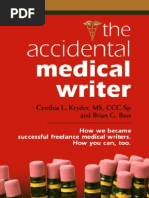 Download The Accidental Medical Writer  How we became successful freelance medical writers How you can too by The Accidental Medical Writer SN17927393 doc pdf