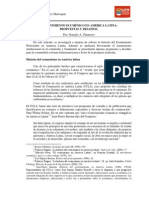 El Movimiento Ecuménico en América Latina