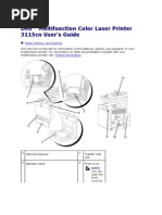 Download Dell Multifunction Color Laser Printer  3115cn Users Guide Manual by philipashlock SN17927895 doc pdf