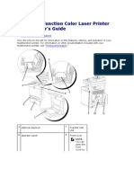 Dell™ Multifunction Color Laser Printer 3115cn User's Guide Manual