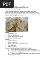 Download Resep Cara Membuat Cireng by Razaq Arif Cakra Wardana SN179281234 doc pdf