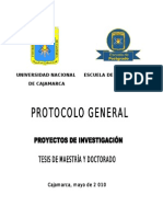 Protocolo General de Investigacion Unc