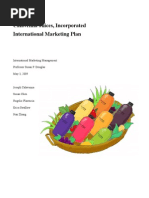 Download Calavenna Juices International Marketing Plan by Erica Swallow SN17928737 doc pdf