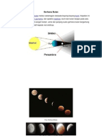 Gerhana Fasa Bulan Air Pasang Surut